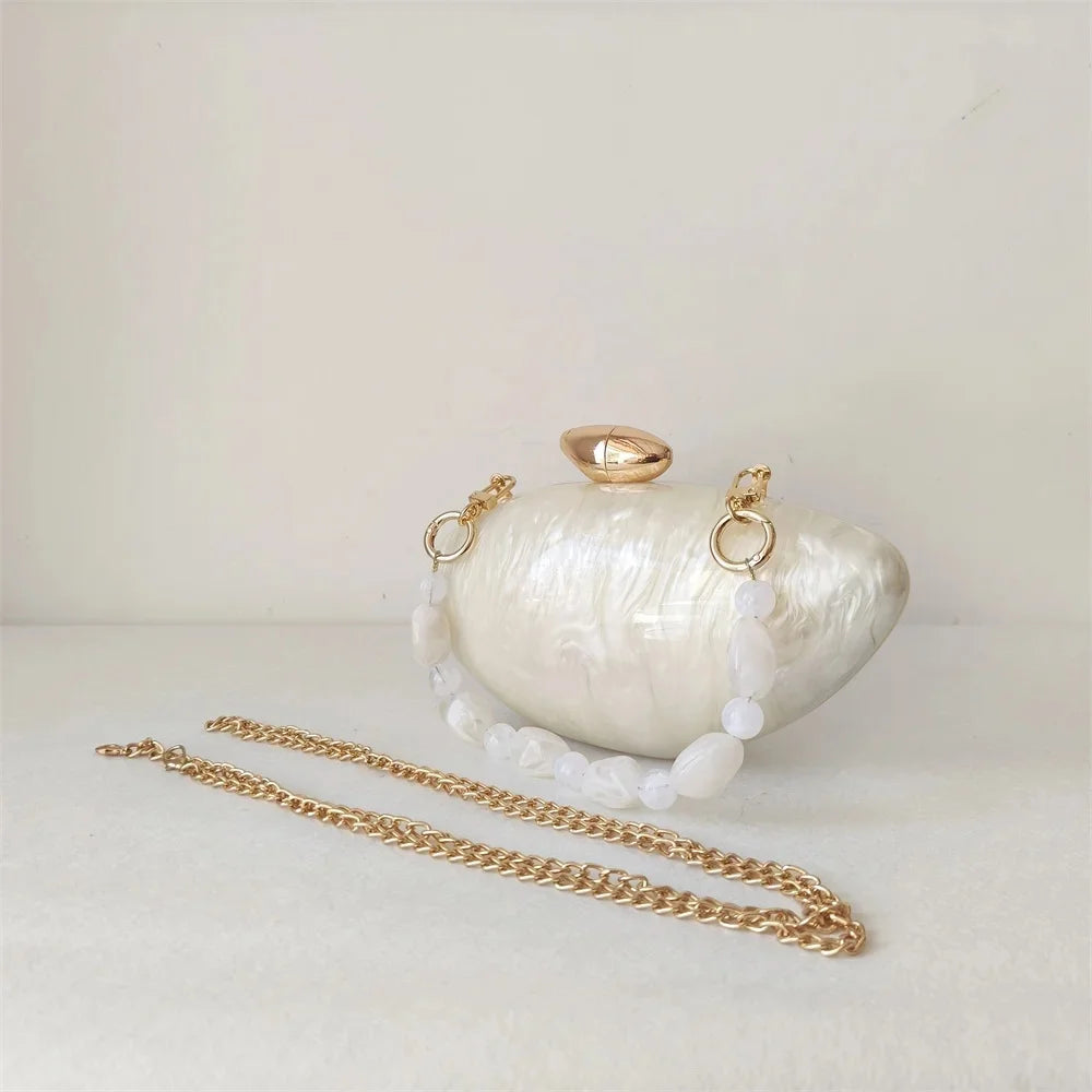 Brown Marble Bag
