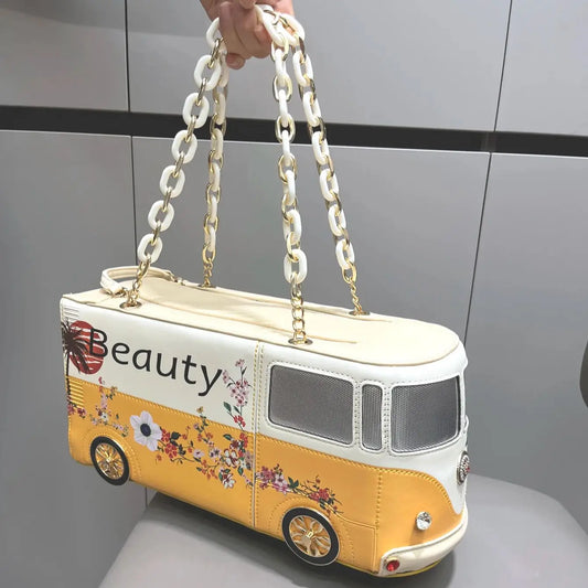 funny bus shape bag