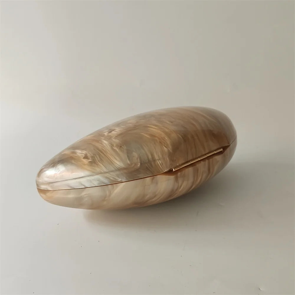 Brown Marble Bag