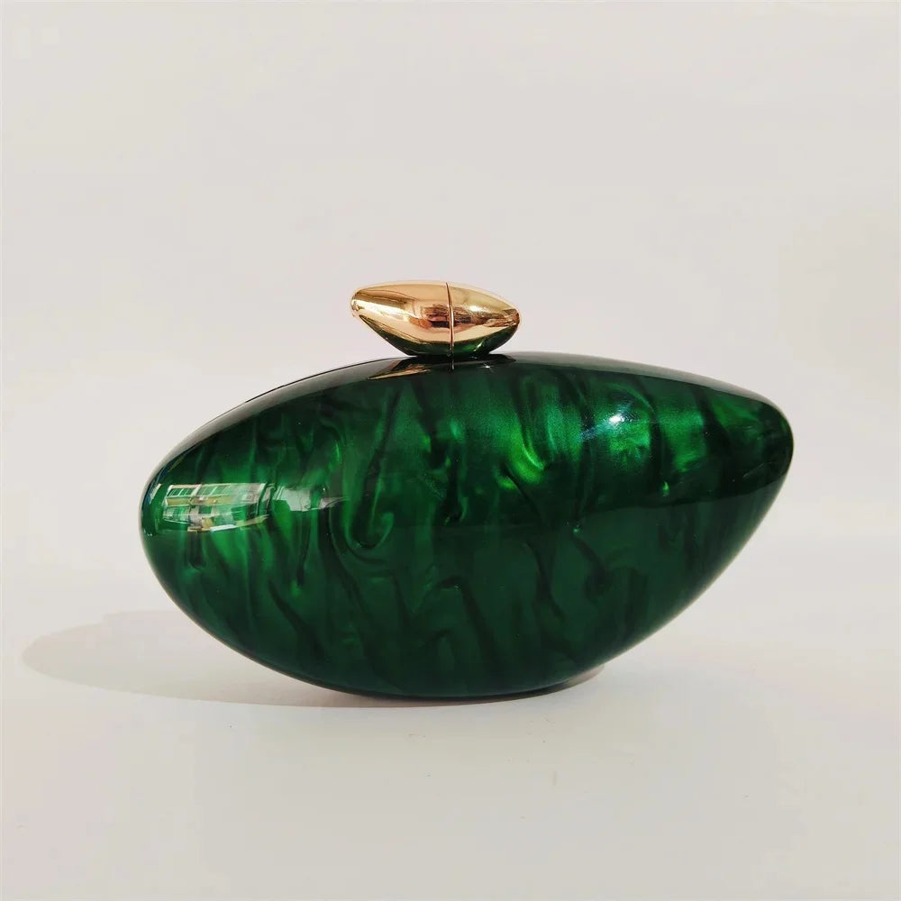 Brown Marble Bag