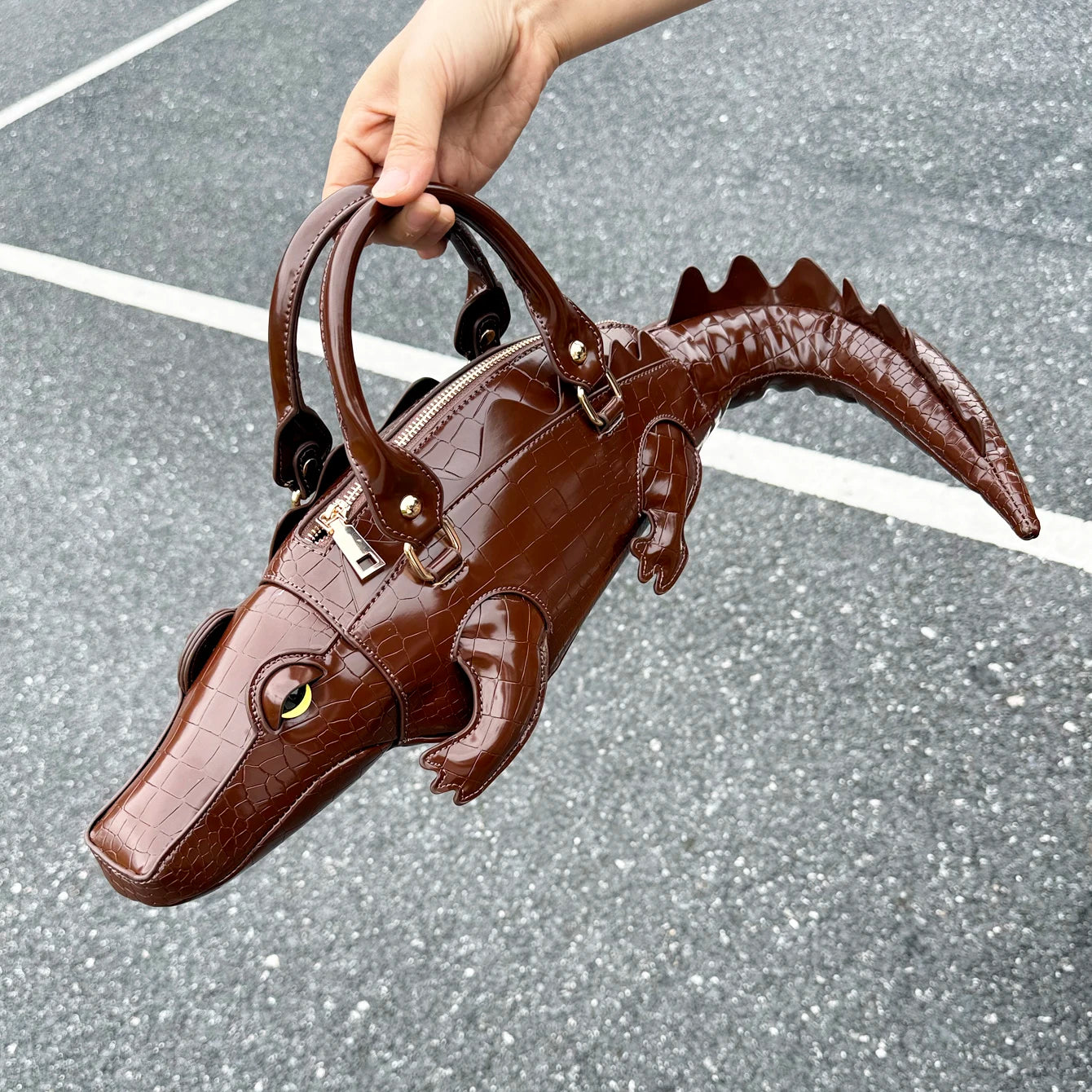 alligator Shape Shoulder bag