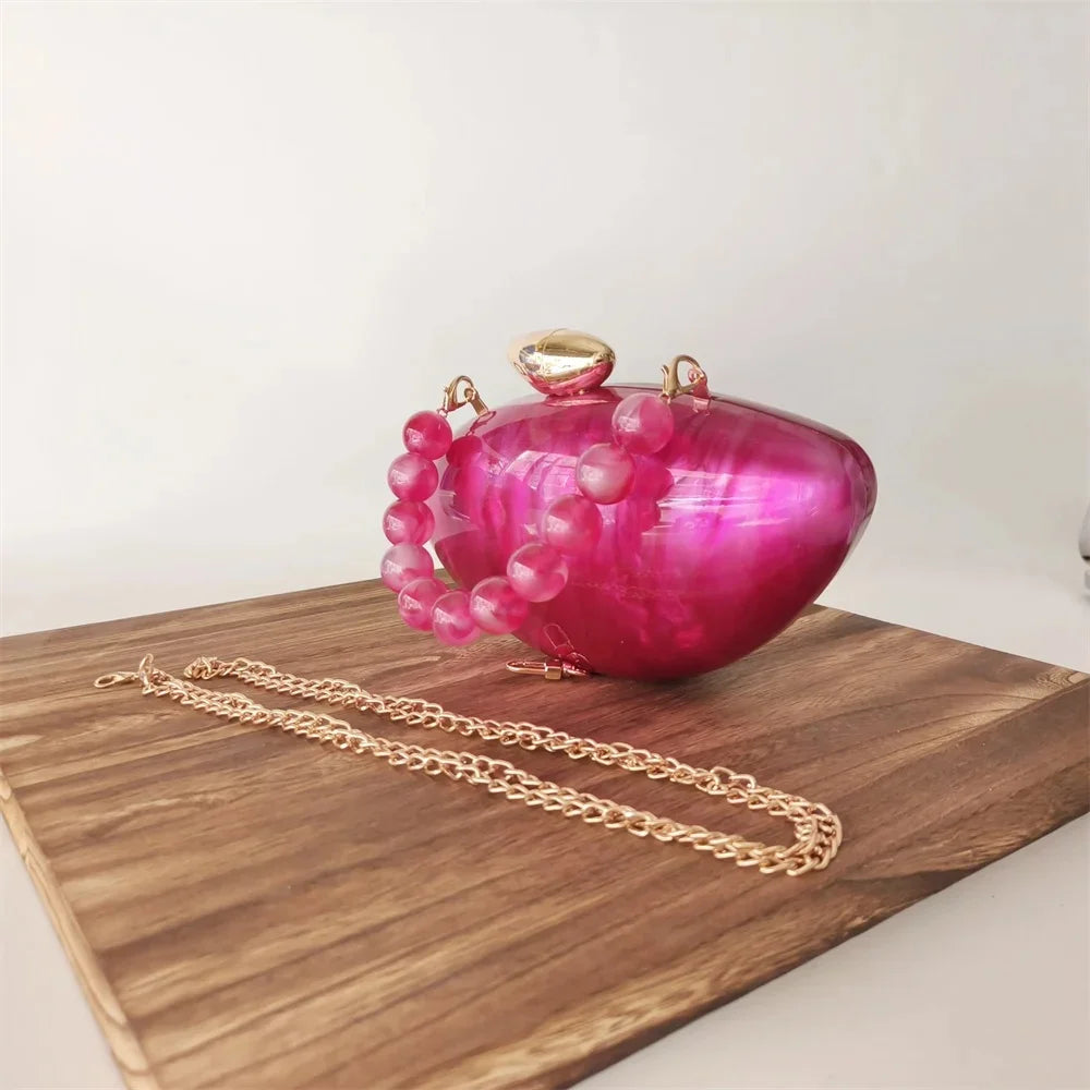 Brown Marble Bag