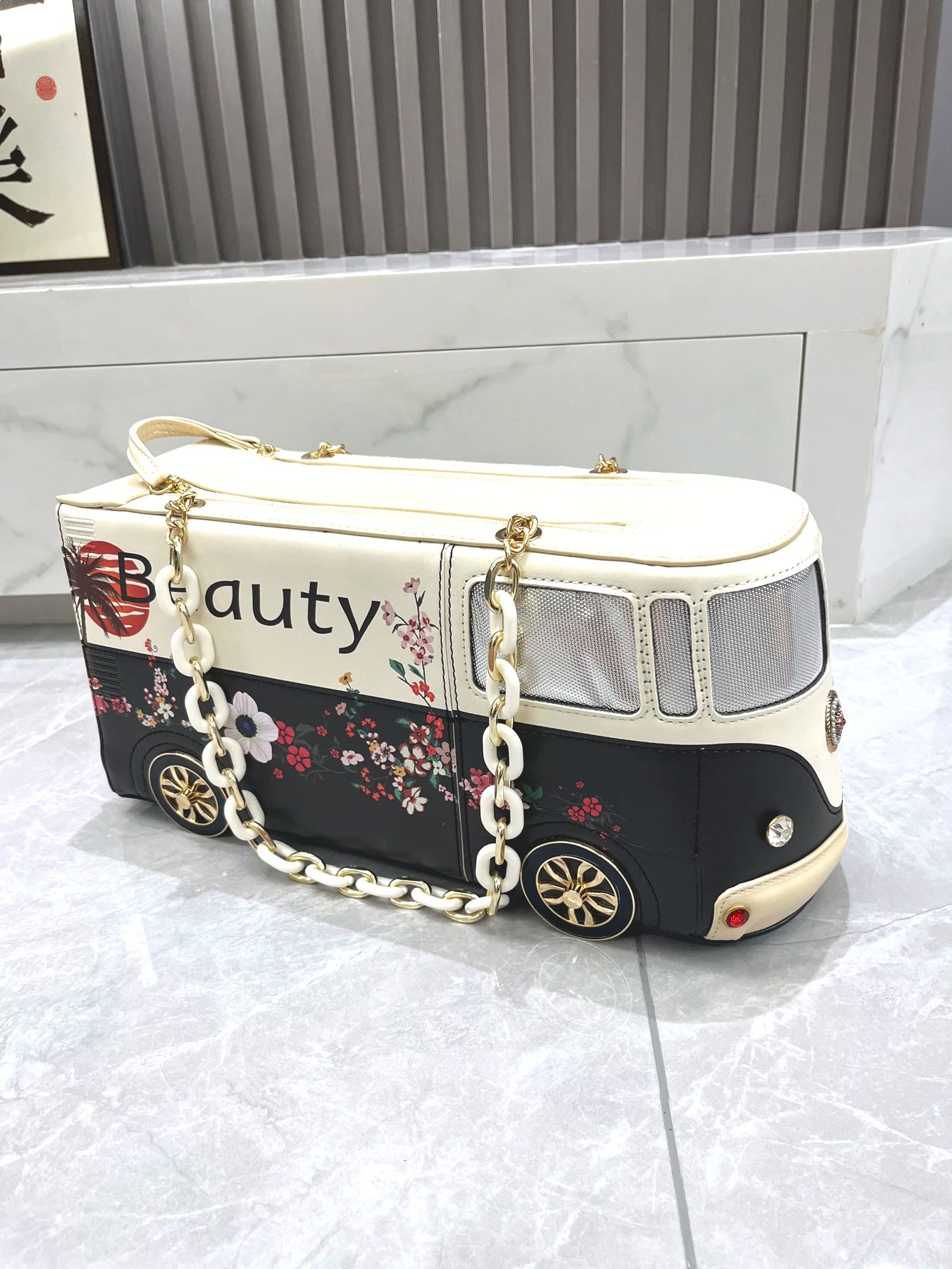 funny bus shape bag