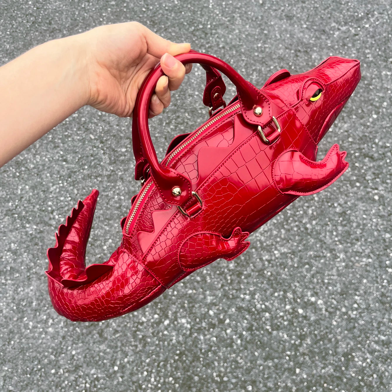 alligator Shape Shoulder bag