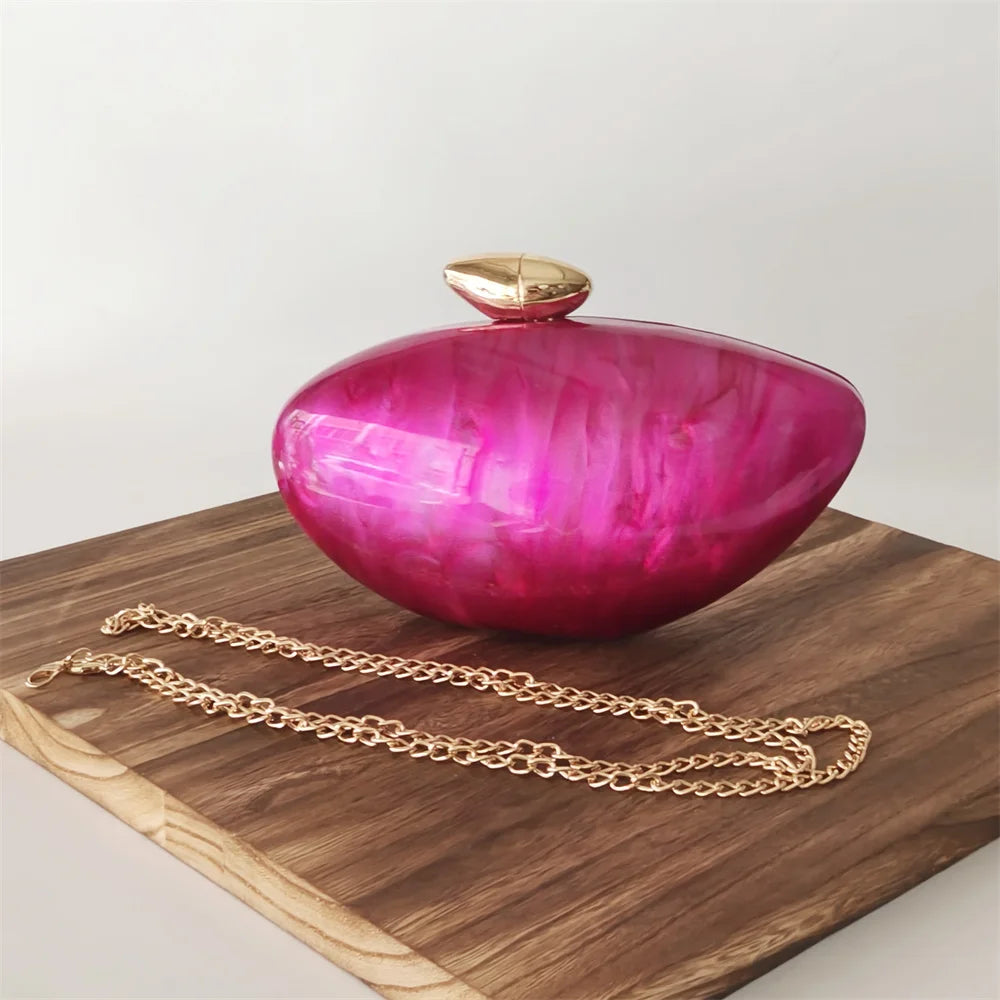 Brown Marble Bag