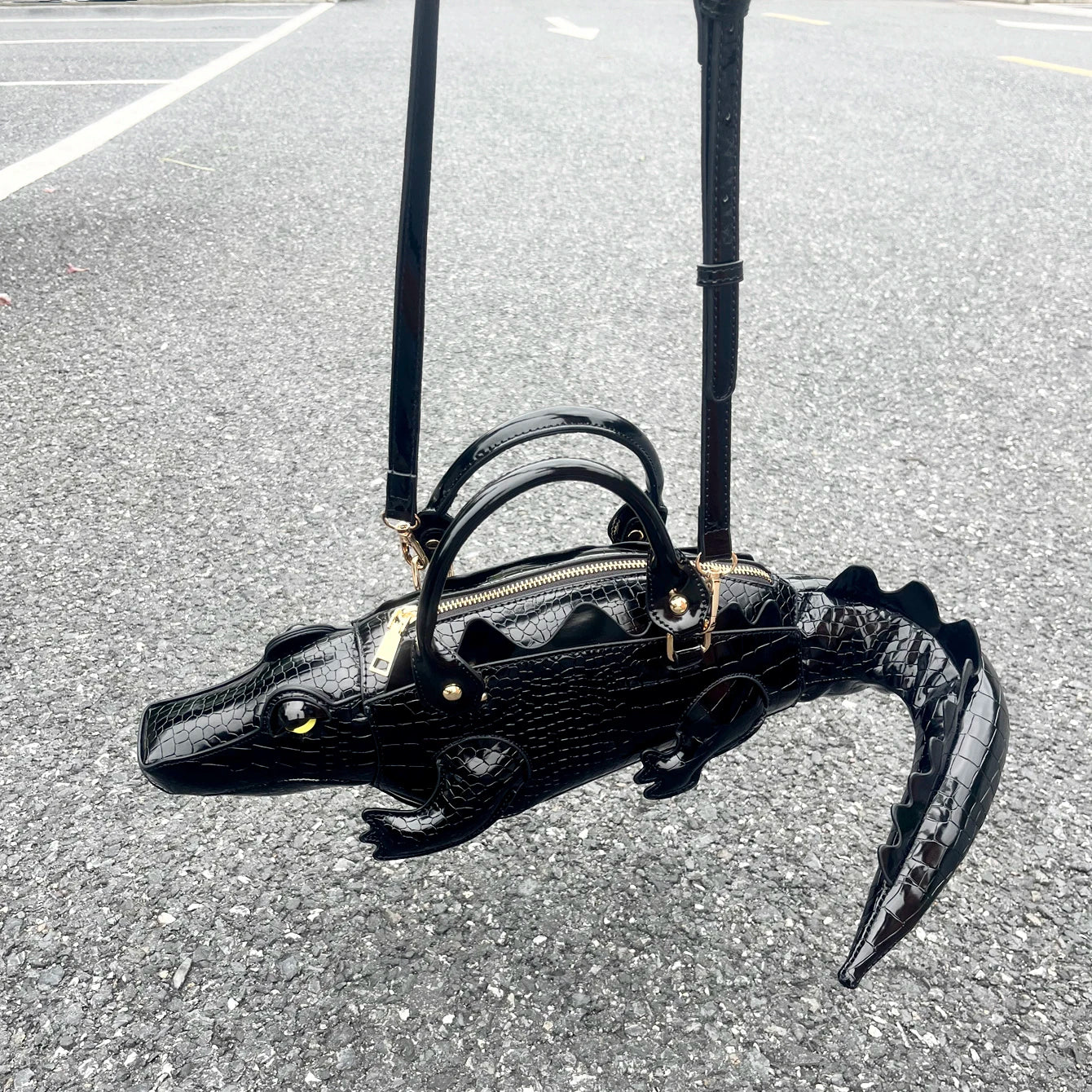 alligator Shape Shoulder bag