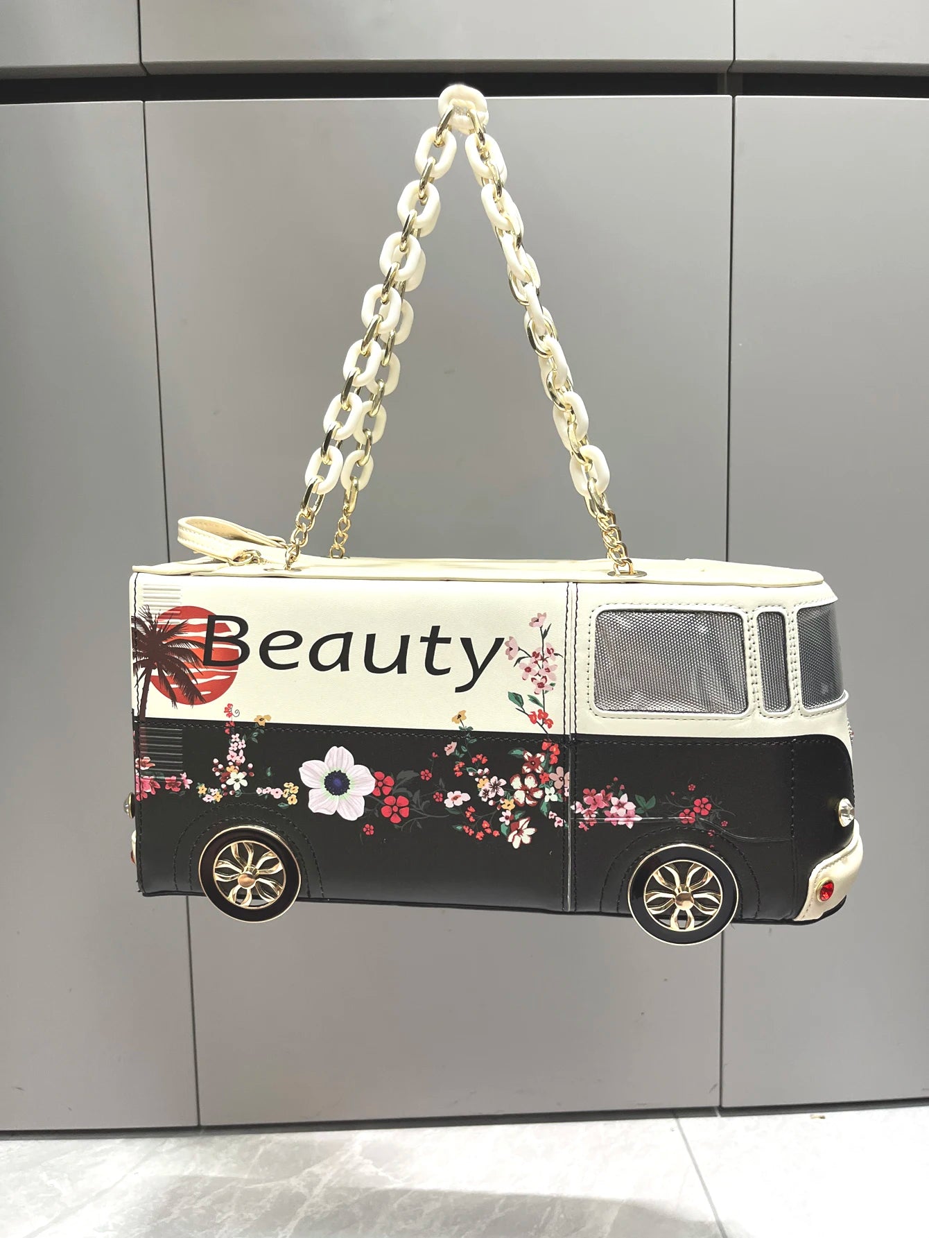 funny bus shape bag