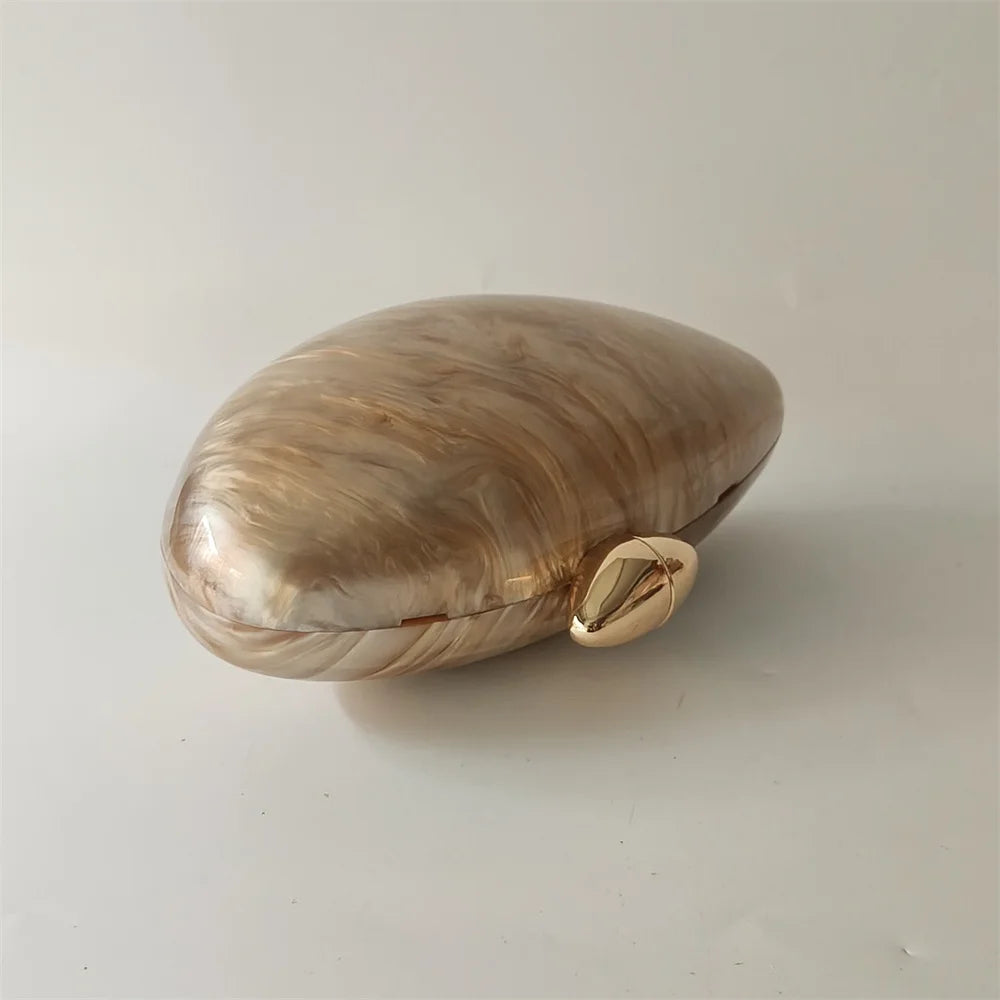 Brown Marble Bag