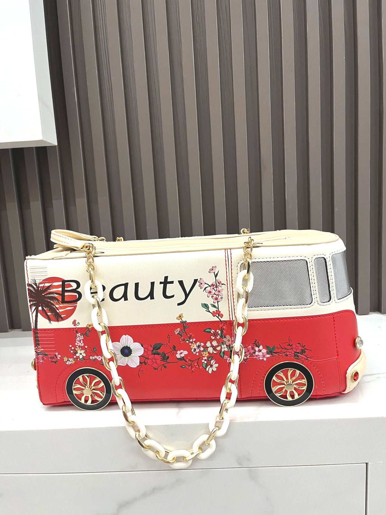funny bus shape bag