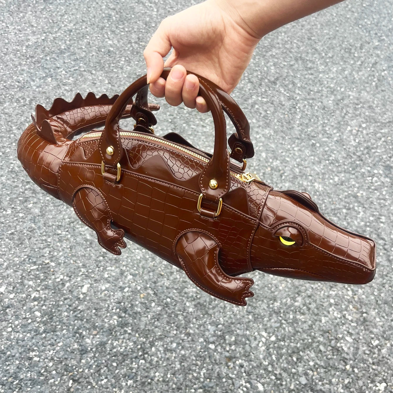 alligator Shape Shoulder bag