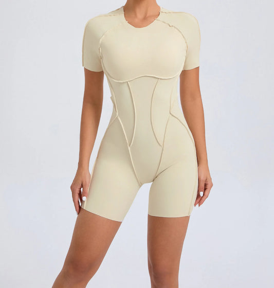 Jumpsuit Long Sleeves Fitness Overalls