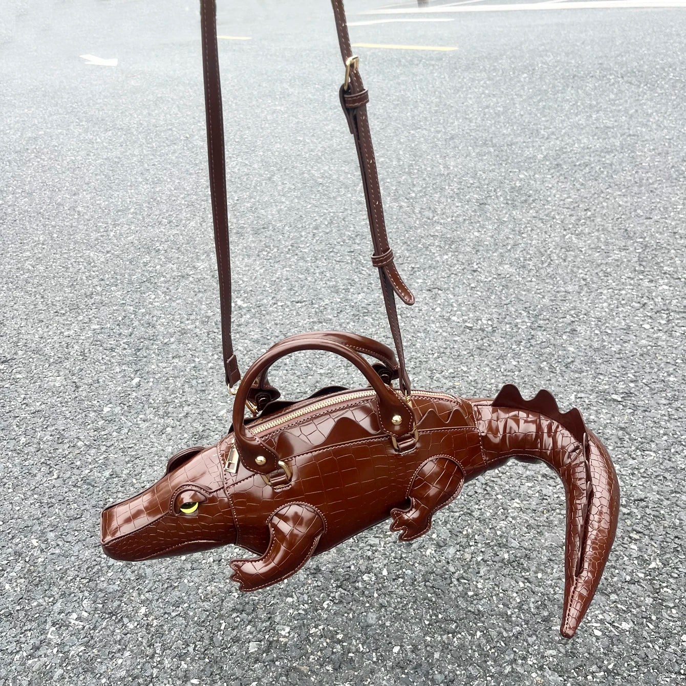 alligator Shape Shoulder bag