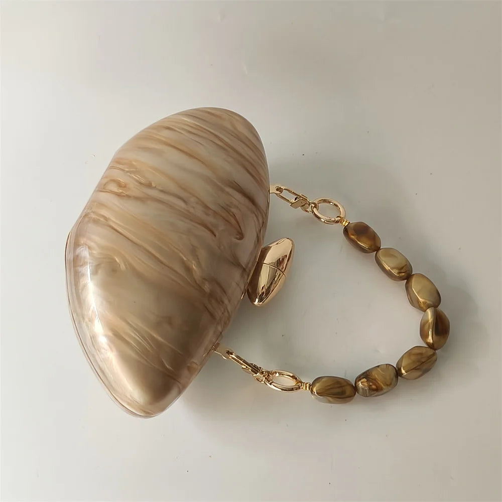 Brown Marble Bag
