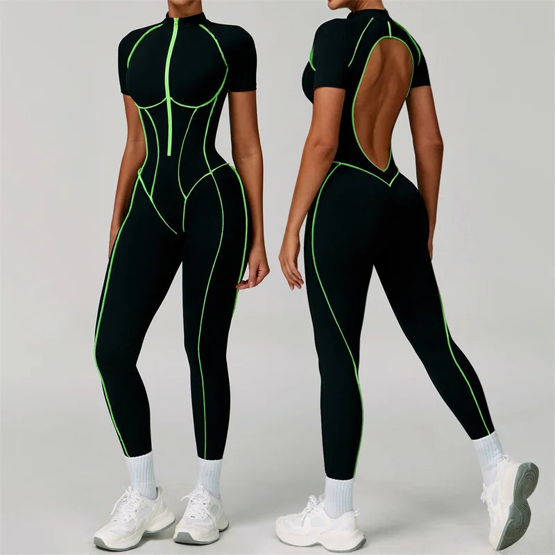Jumpsuit Backless Yoga Clothing