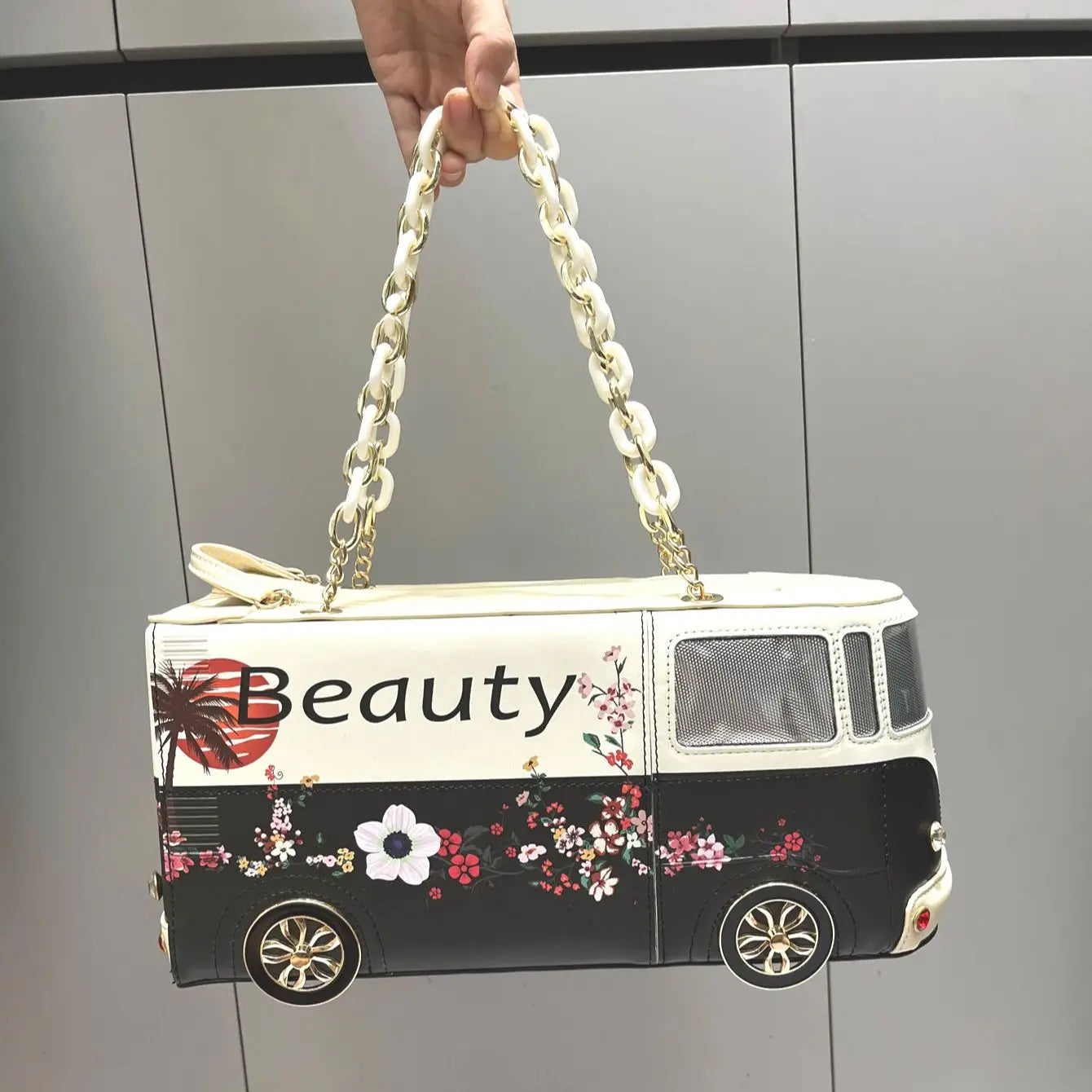 funny bus shape bag