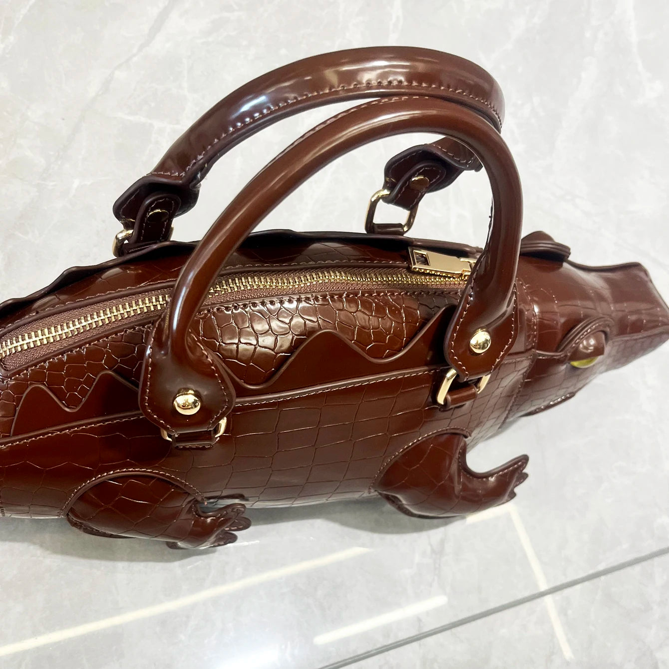 alligator Shape Shoulder bag