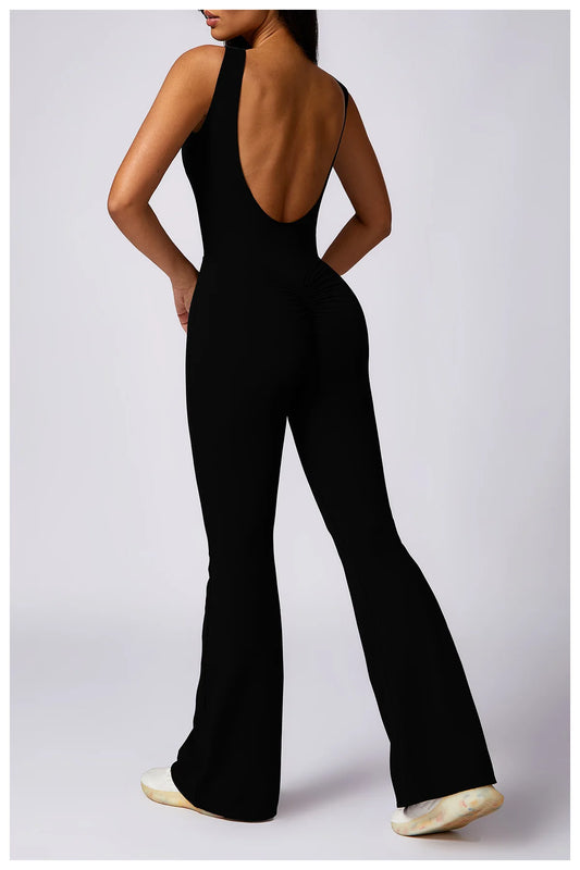 Yoga Suit Fitness Rompers Stretch Workout Bodysuits