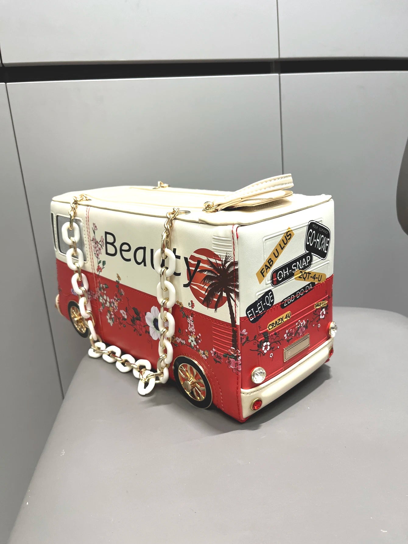 funny bus shape bag