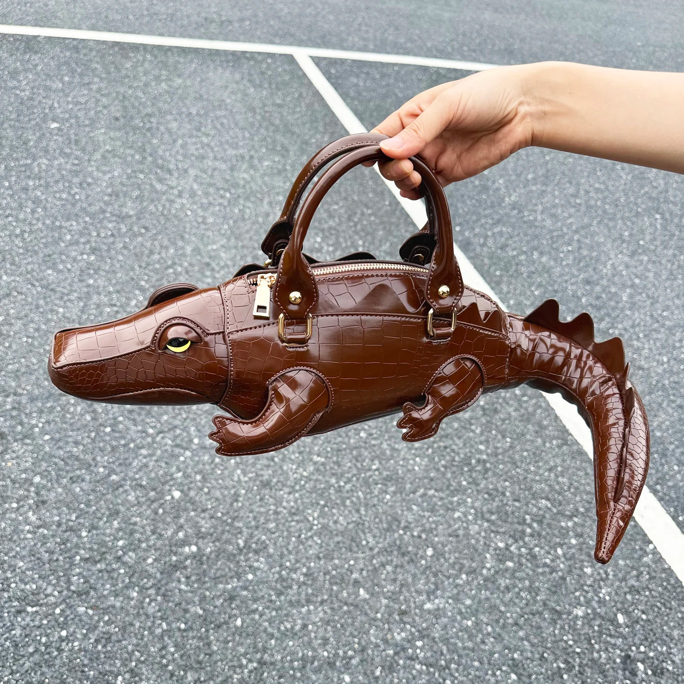 alligator Shape Shoulder bag
