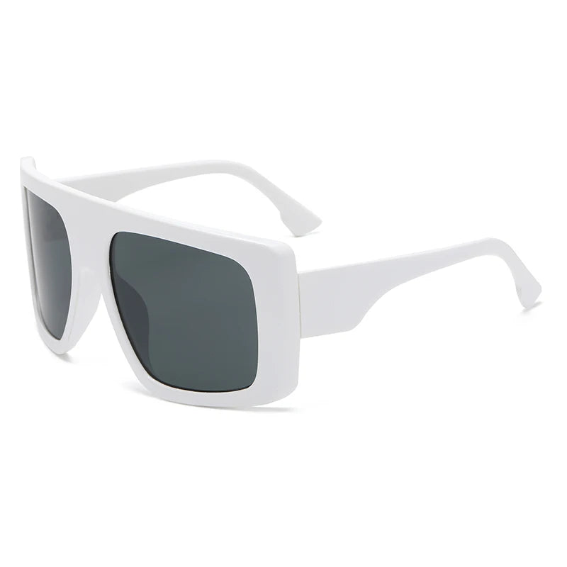 Oversized Punk Cycling Square Sunglasses