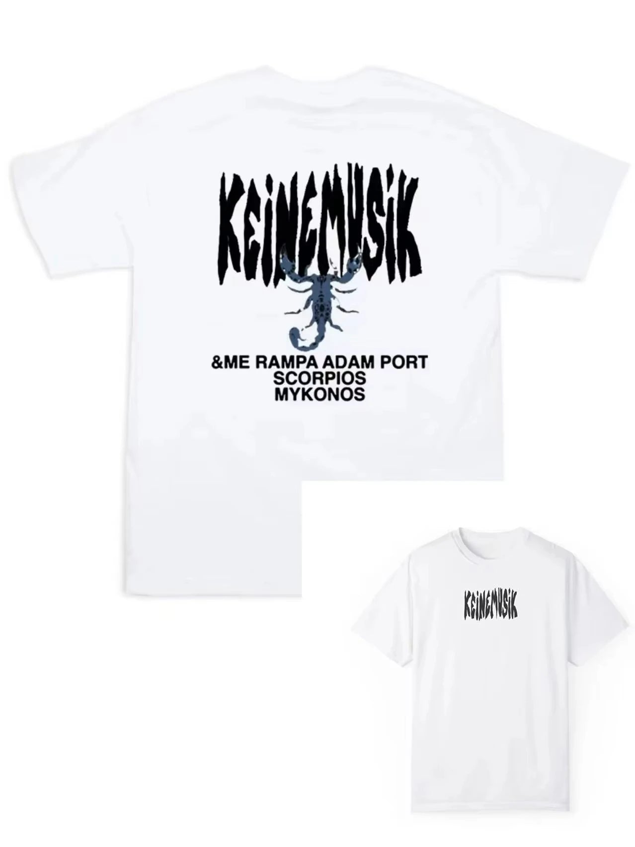 Summer Keinemusik X Pacha T Shirt Men's Women