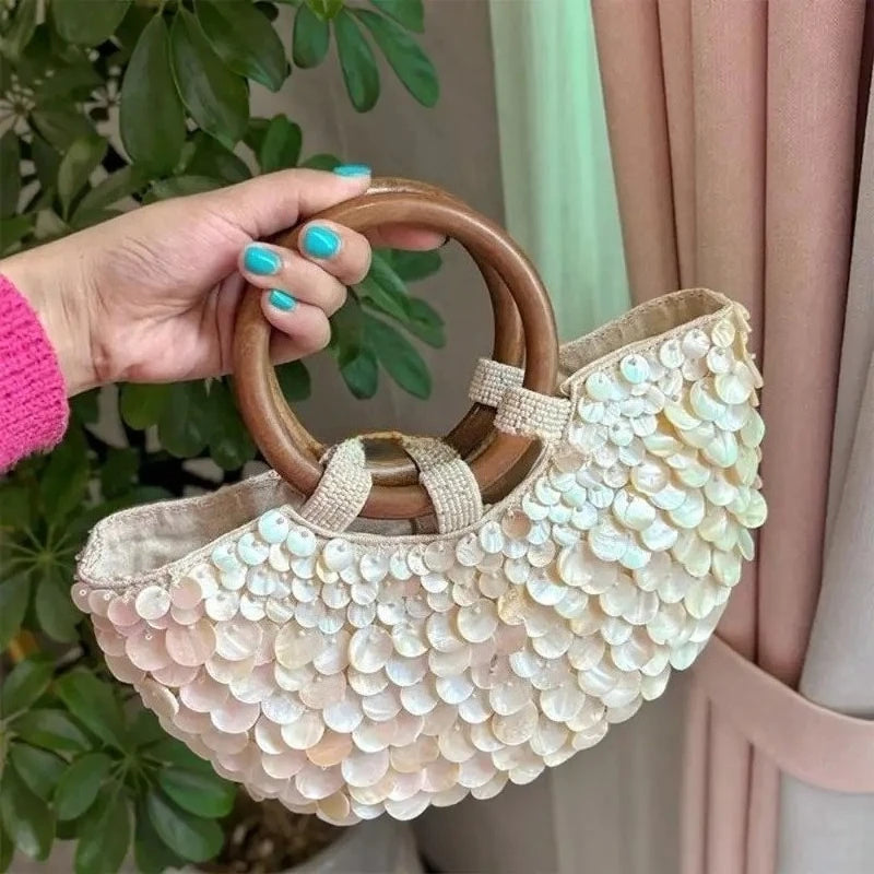 Handmade Shell Bag