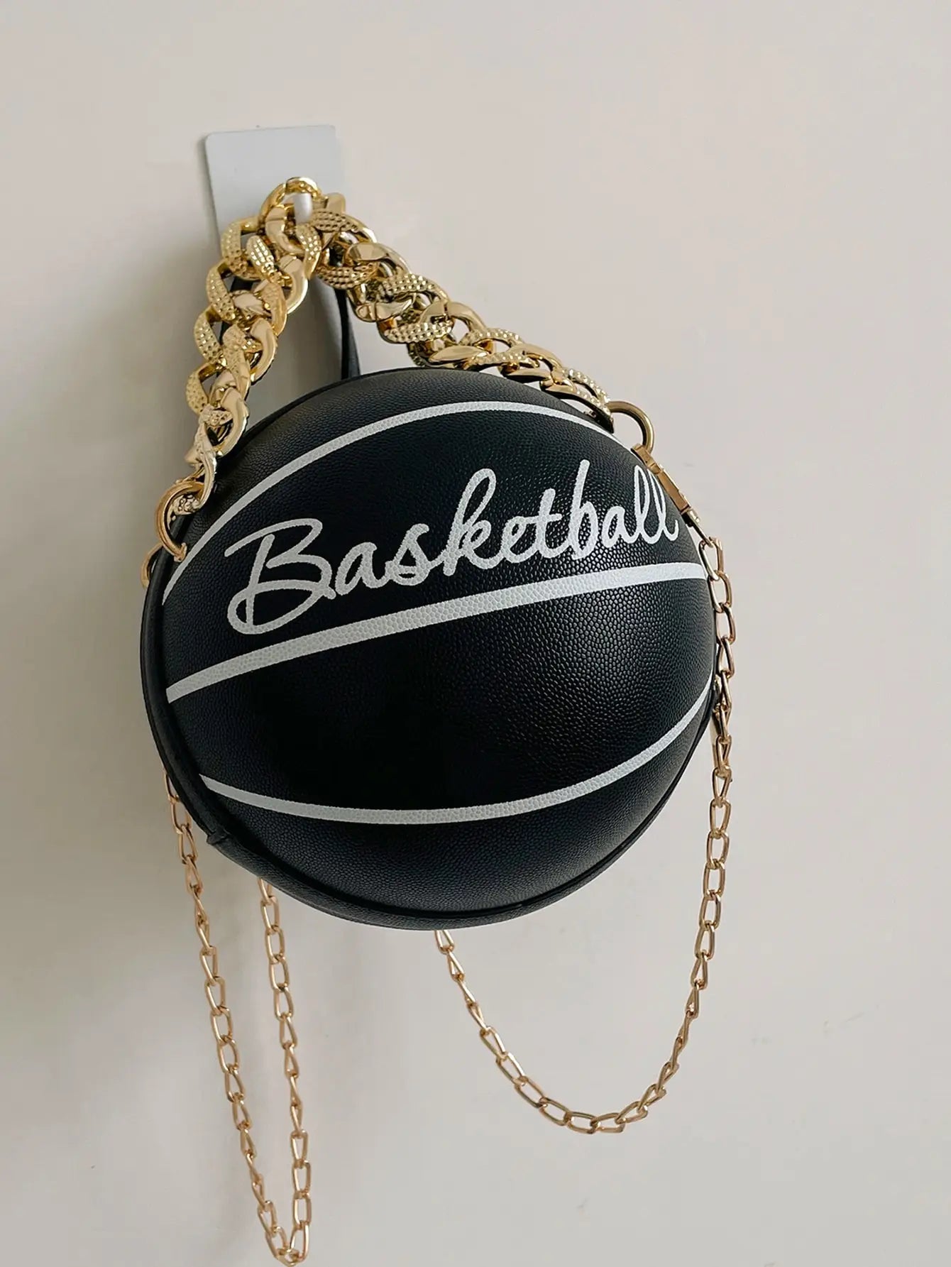 Mini Basketball Design Chain Circle Bag