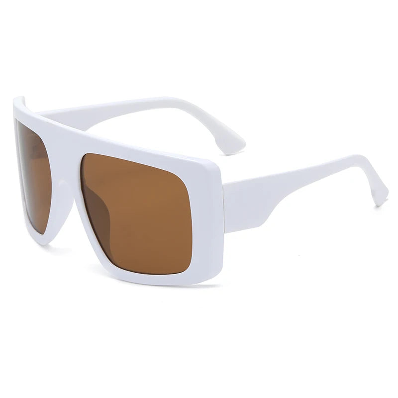 Oversized Punk Cycling Square Sunglasses
