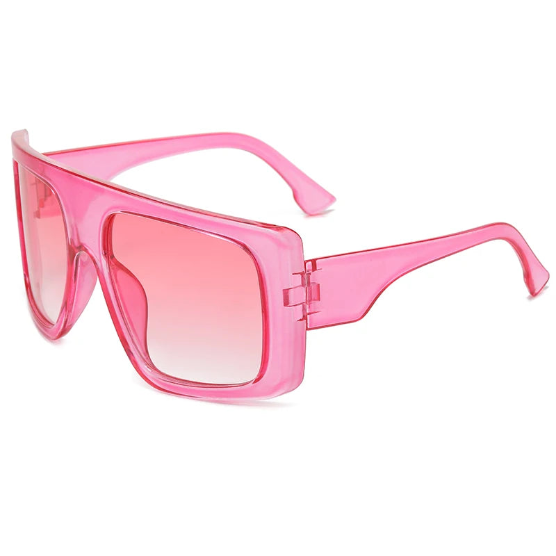 Oversized Punk Cycling Square Sunglasses