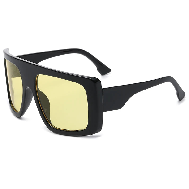 Oversized Punk Cycling Square Sunglasses