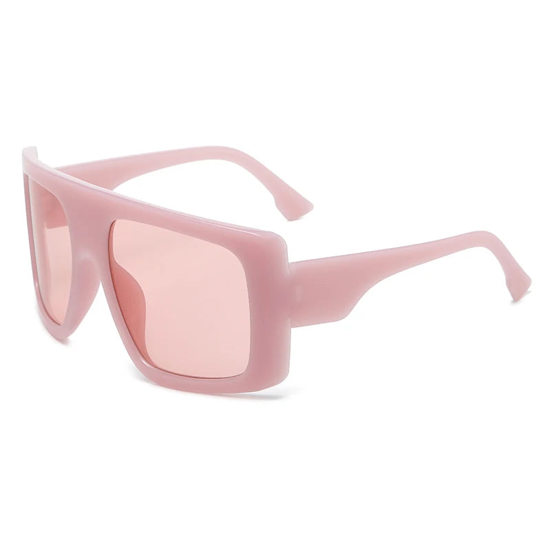 Oversized Punk Cycling Square Sunglasses