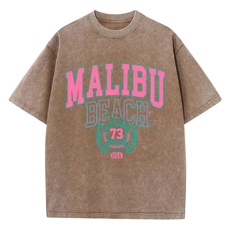 Malibu Beach Washed T-Shirt