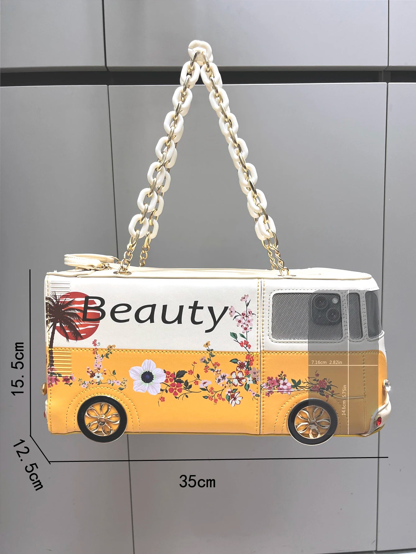 funny bus shape bag