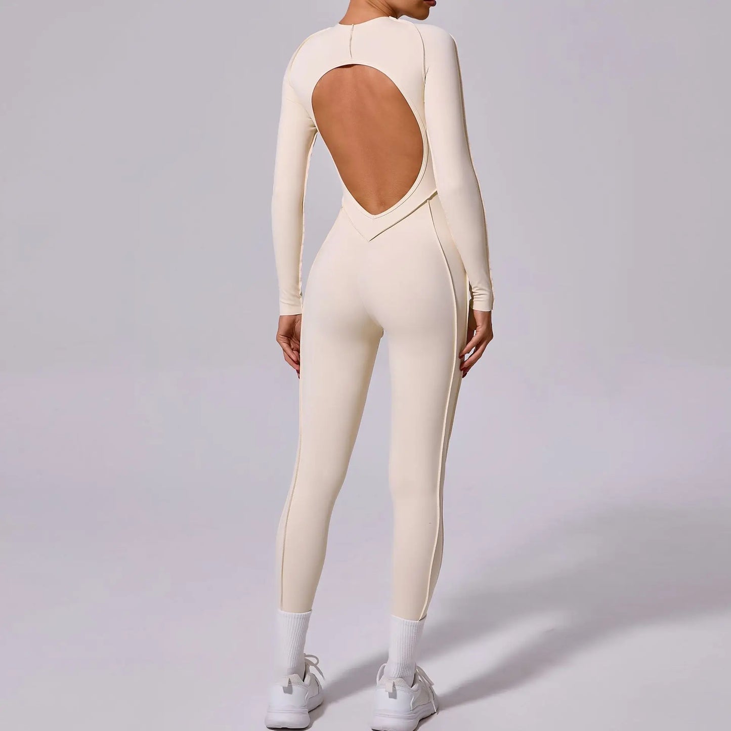 Jumpsuit Long Sleeves Fitness Overalls