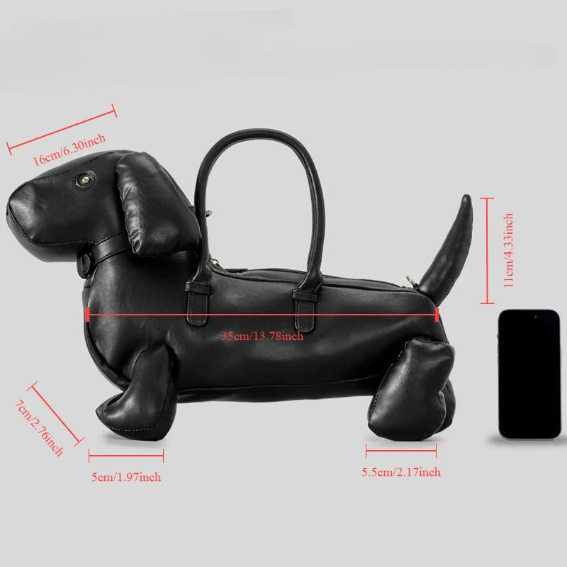 Creative Design Cute Dachshund Handbag