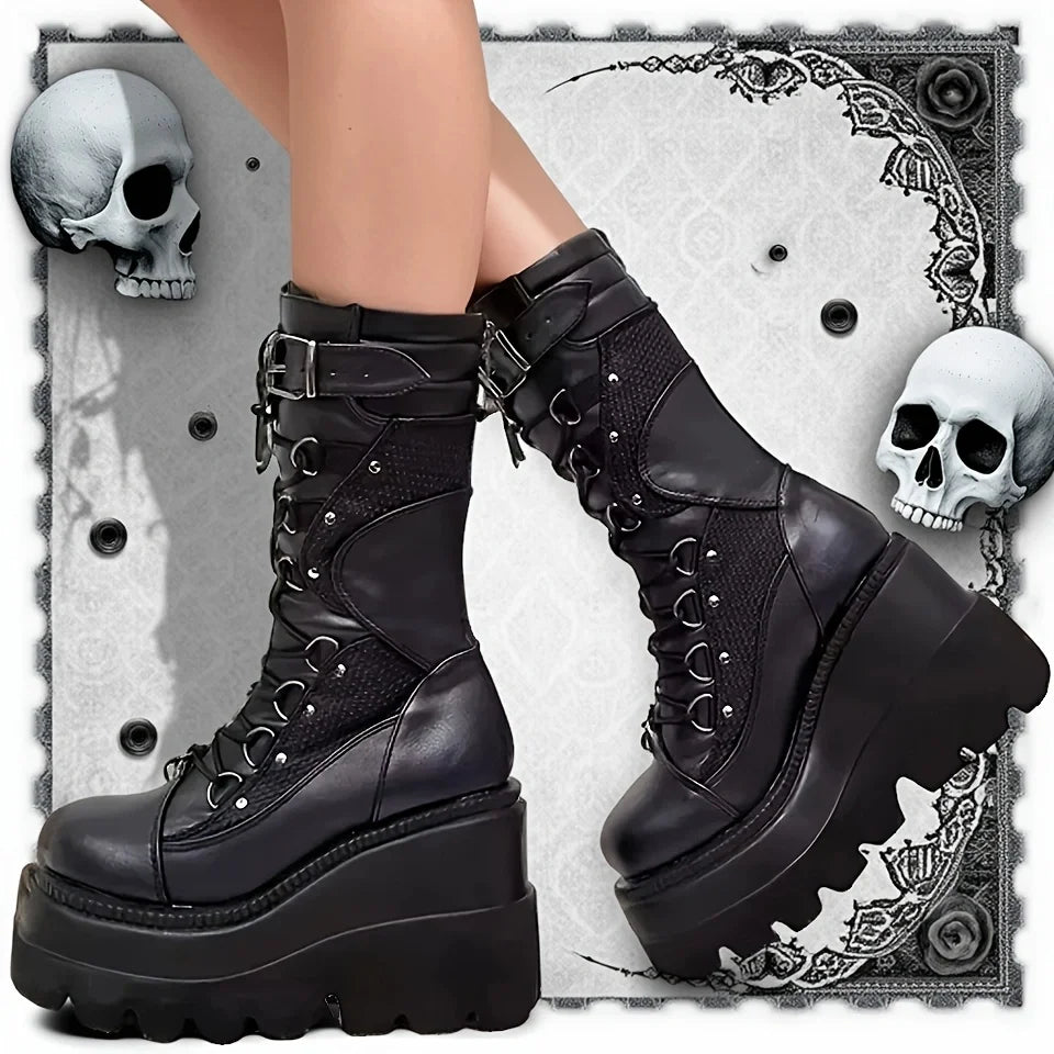 Goth Platform Boots