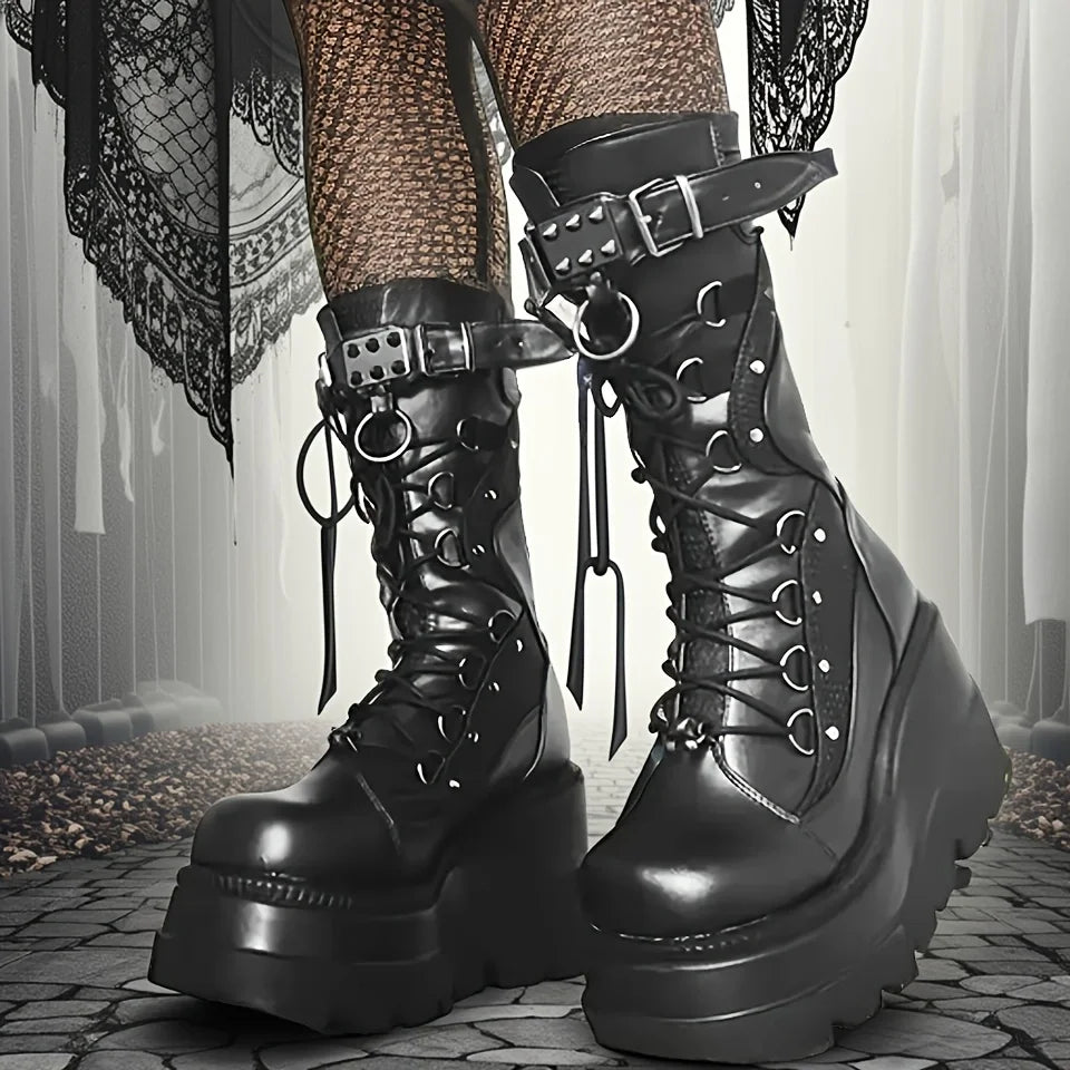 Goth Platform Boots