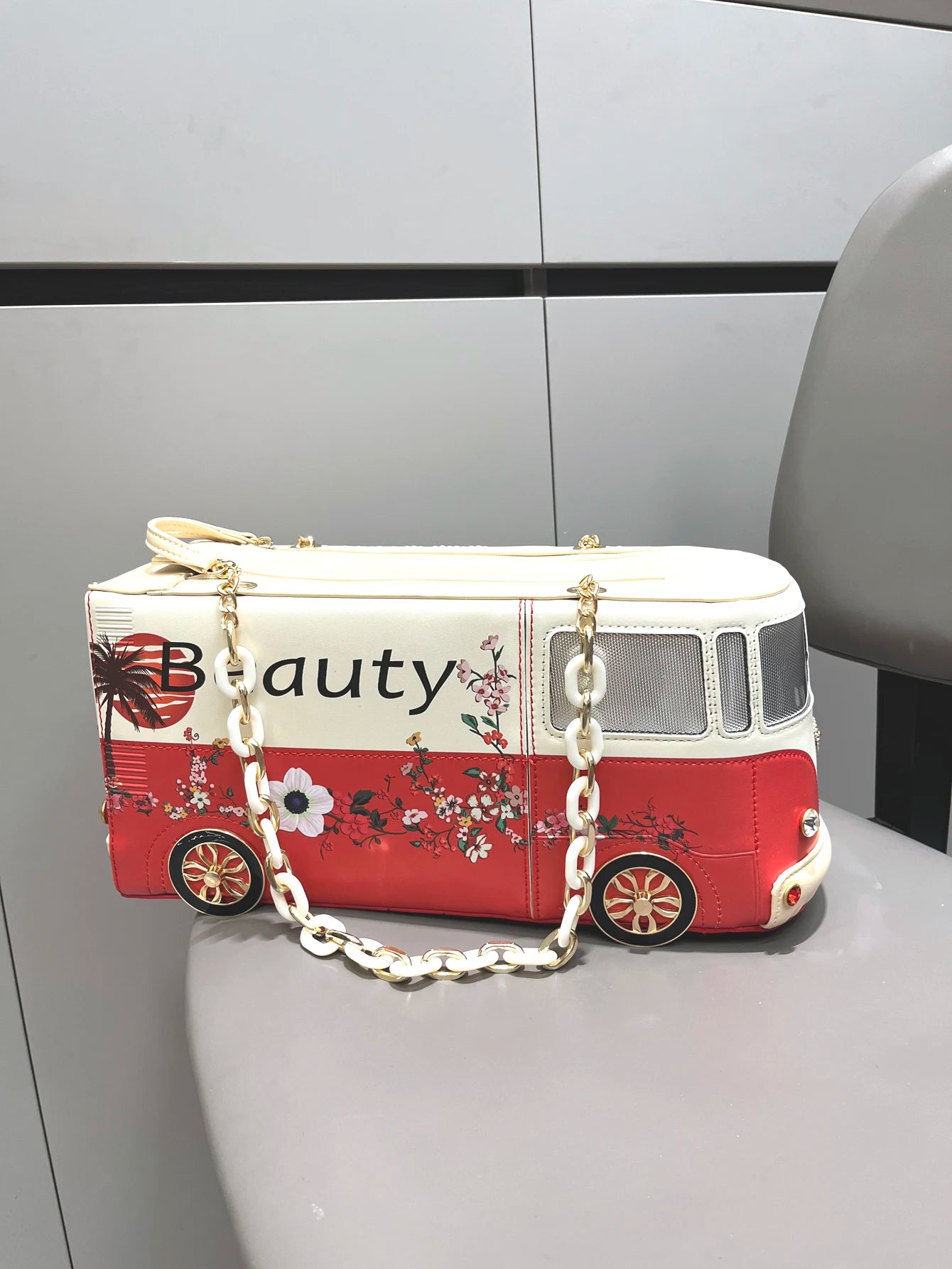 funny bus shape bag
