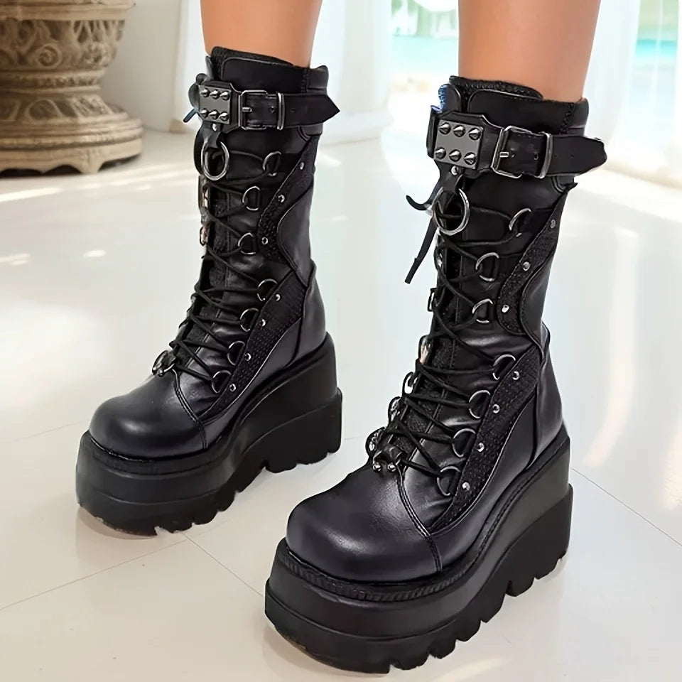 Goth Platform Boots