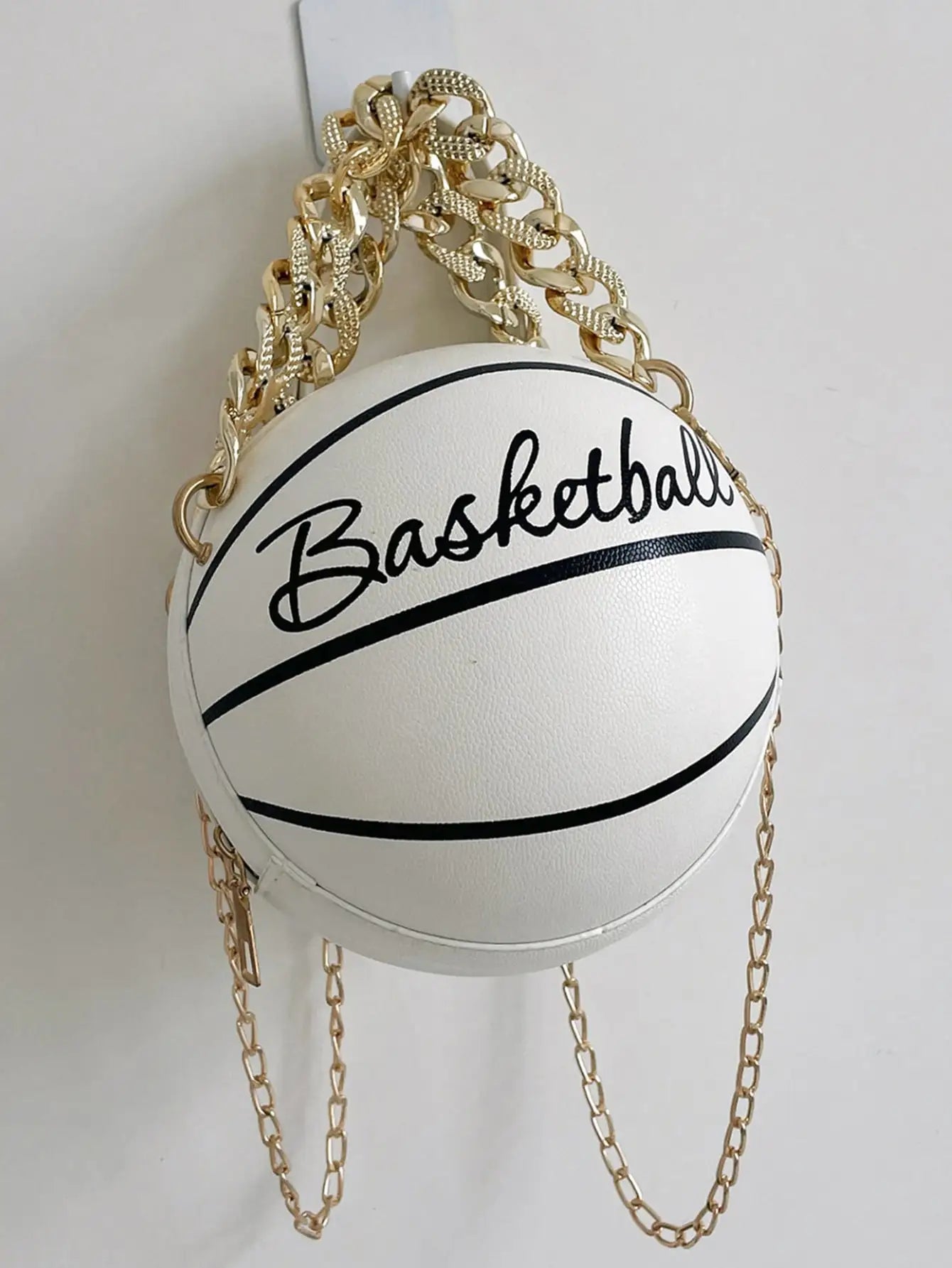Mini Basketball Design Chain Circle Bag