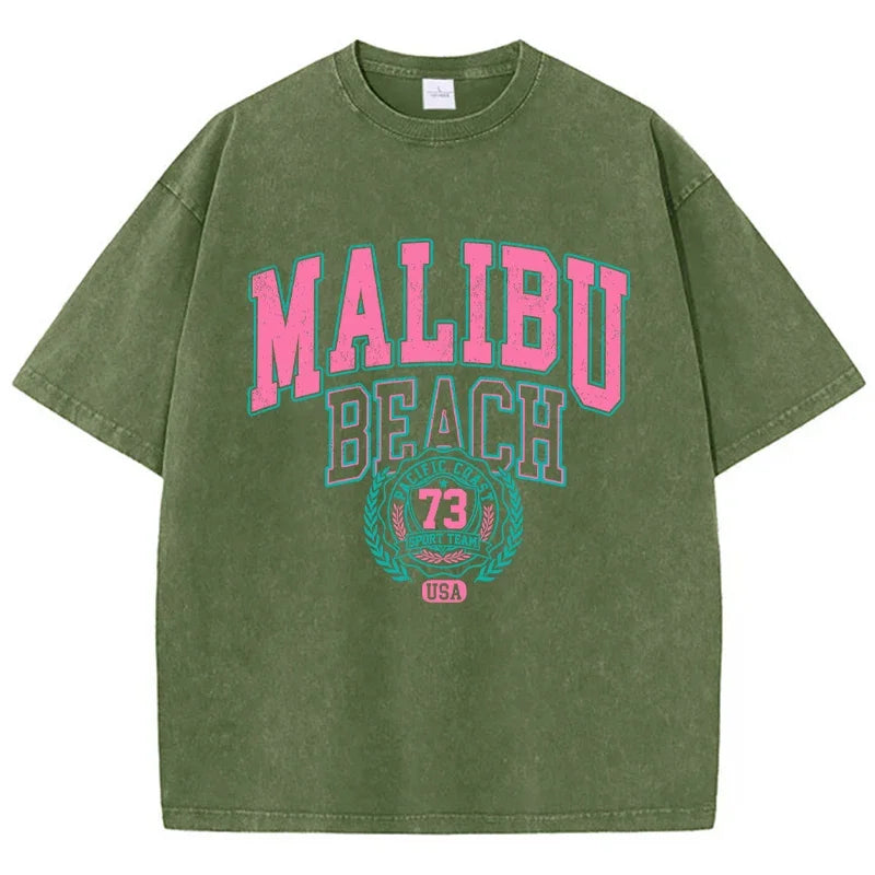 Malibu Beach Washed T-Shirt