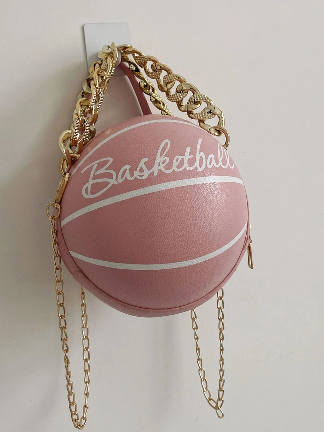 Mini Basketball Design Chain Circle Bag
